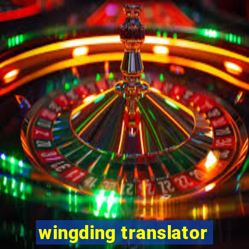 wingding translator